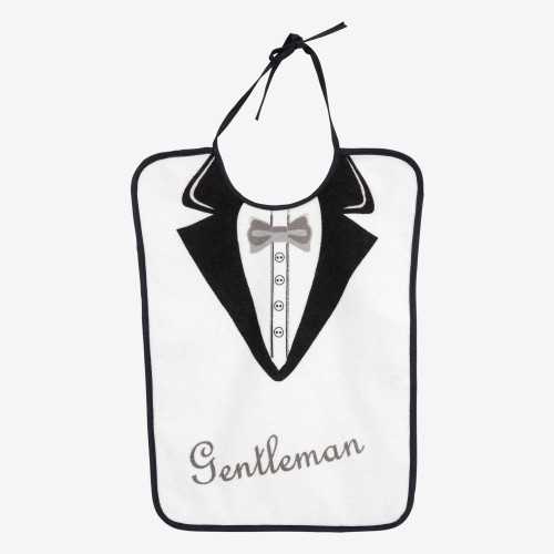 Conjunto de 3 babetes para o infantário "Gentleman" - 4