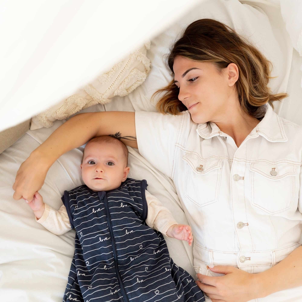 Saco de dormir para bebé com mangas amovíveis Trois Kilos Sept - 13 Saco de dormir para bebé com mangas amovíveis Trois Kilos Sept - 13