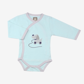 2er-Set Wickelbodies - Hund Trois Kilos Sept - 5 2er-Set Wickelbodies - Hund Trois Kilos Sept - 5