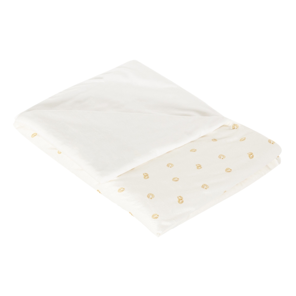 Manta blanca muy suave