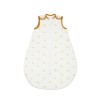 Newborn sleeping bag 0-6 months, ecru with leaf pattern Newborn sleeping bag 0-6 months, ecru with leaf pattern