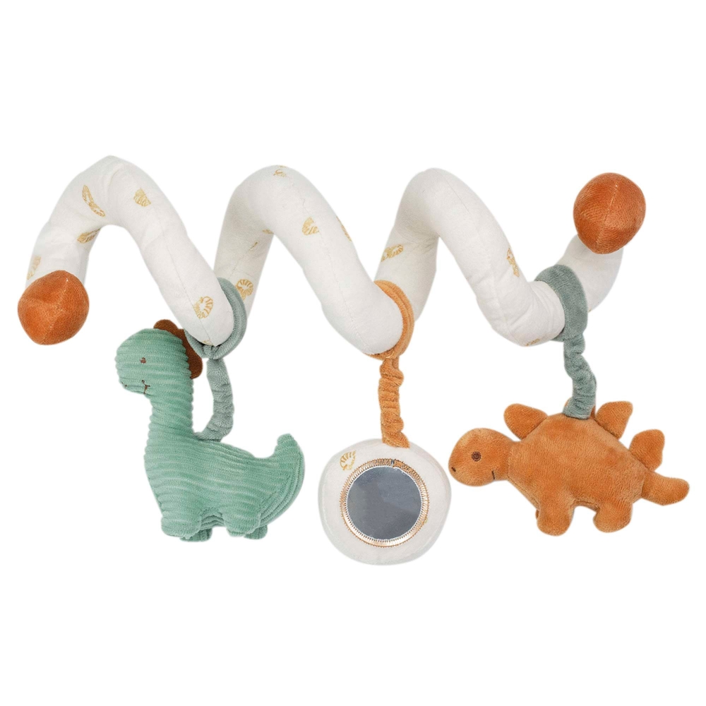 Espiral de atividades com dinossauros