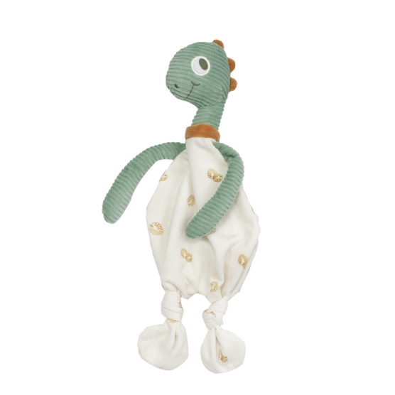 Dinosaur lovey blanket