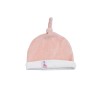 Bonnet rose en velours Bonnet rose en velours