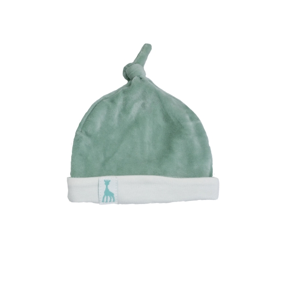 Olive color newborn bonnet