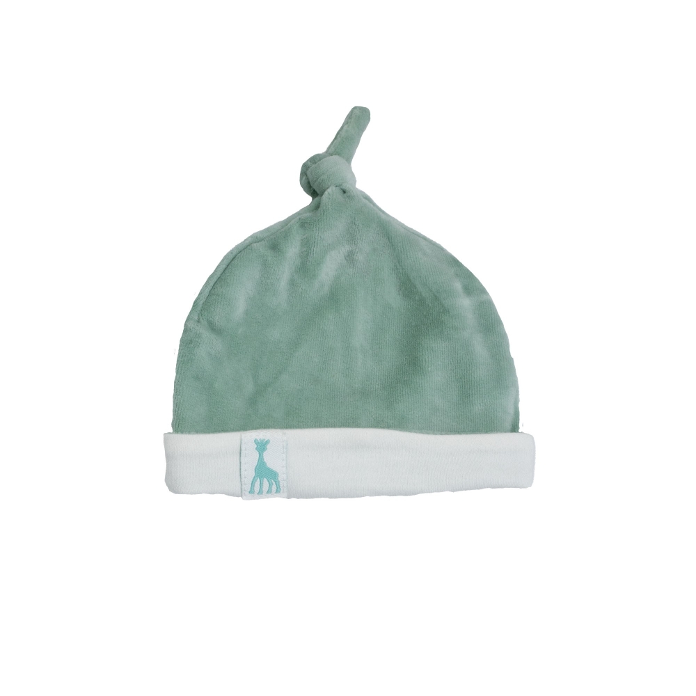 Olive color newborn bonnet