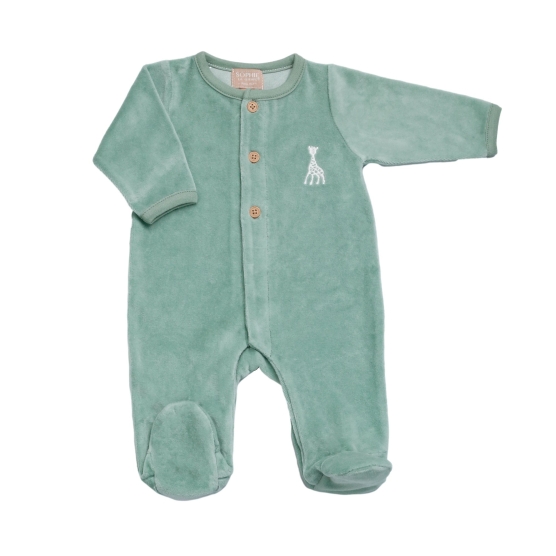 Olive colored pajamas - Sophie the giraffe