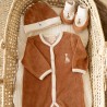 Conjunto sophie la girafe color camel