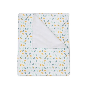 Couverture - moutarde et vert sauge Trois Kilos Sept - 3 Couverture - moutarde et vert sauge Trois Kilos Sept - 3