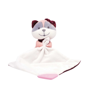 Doudou Zorra con esquina de dentición - Kipic & Olga