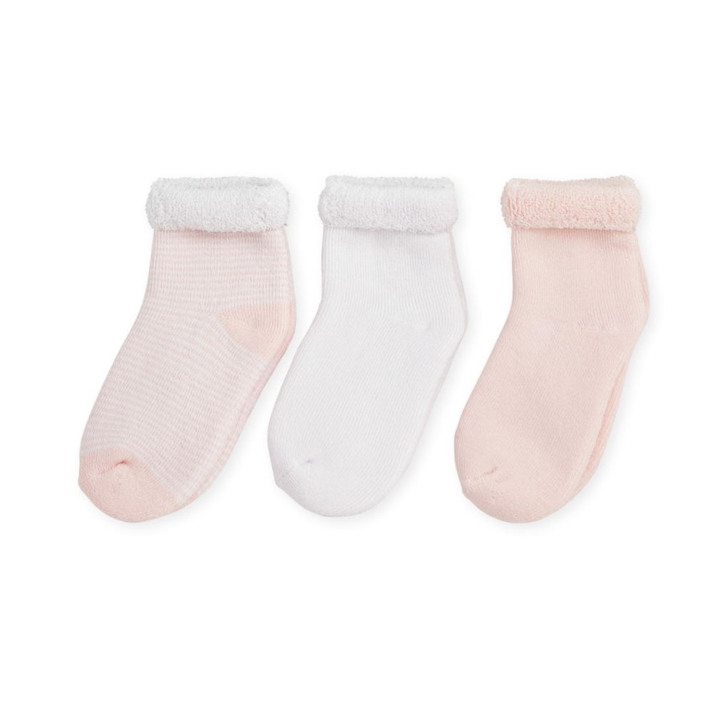 Lot de 3 paires de chaussettes rose Trois Kilos Sept - 1