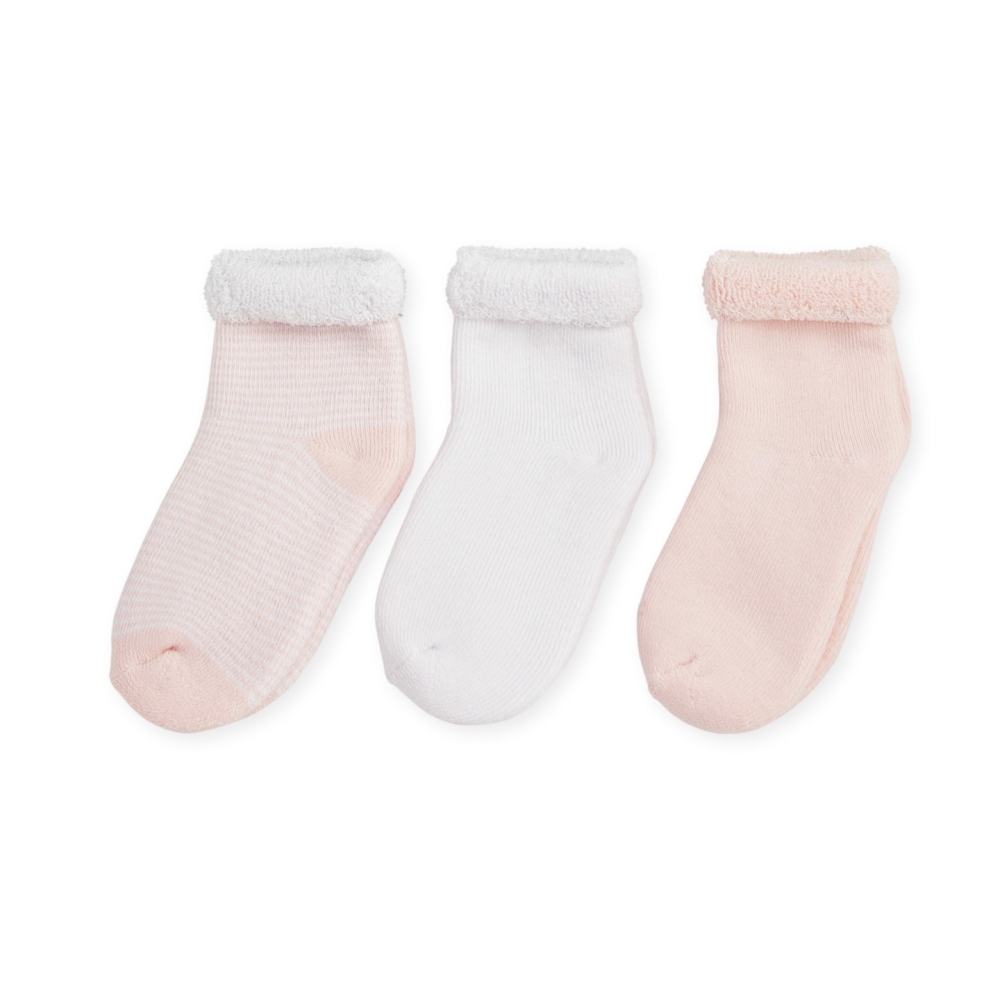 Set di 3 paia di calzini rosa Trois Kilos Sept - 1
