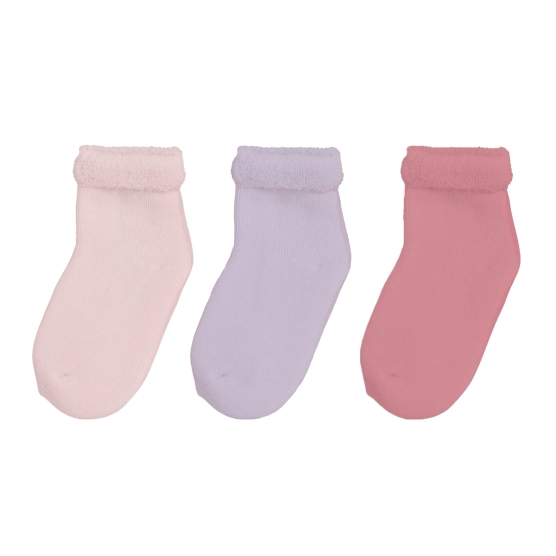 3er-Pack Socken Flieder