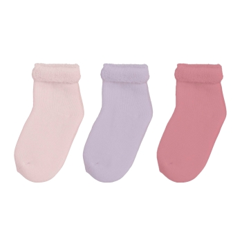 Conjunto de 3 pares de meias Lilás Conjunto de 3 pares de meias Lilás