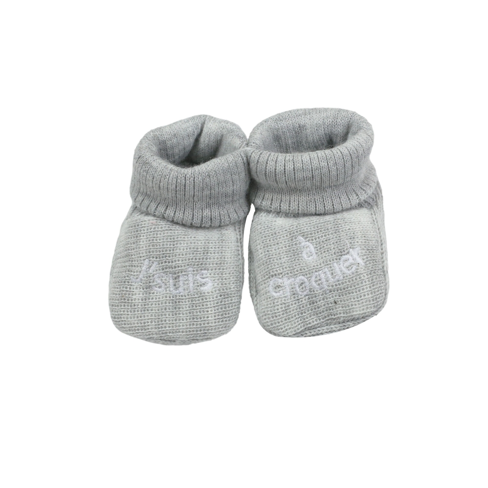 Pantufas de bebé - "Sou de comer e chorar por mais" Trois Kilos Sept - 3