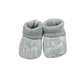 Chaussons bébé - "Jsuis à croquer" Trois Kilos Sept - 3