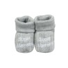 Chaussons naissance - "Super Parrain / Super marraine" Trois Kilos Sept - 2