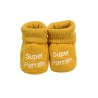 Scarpine neonato - "Super Padrino / Super Madrina" Trois Kilos Sept - 12 Scarpine neonato - "Super Padrino / Super Madrina" Trois Kilos Sept - 12