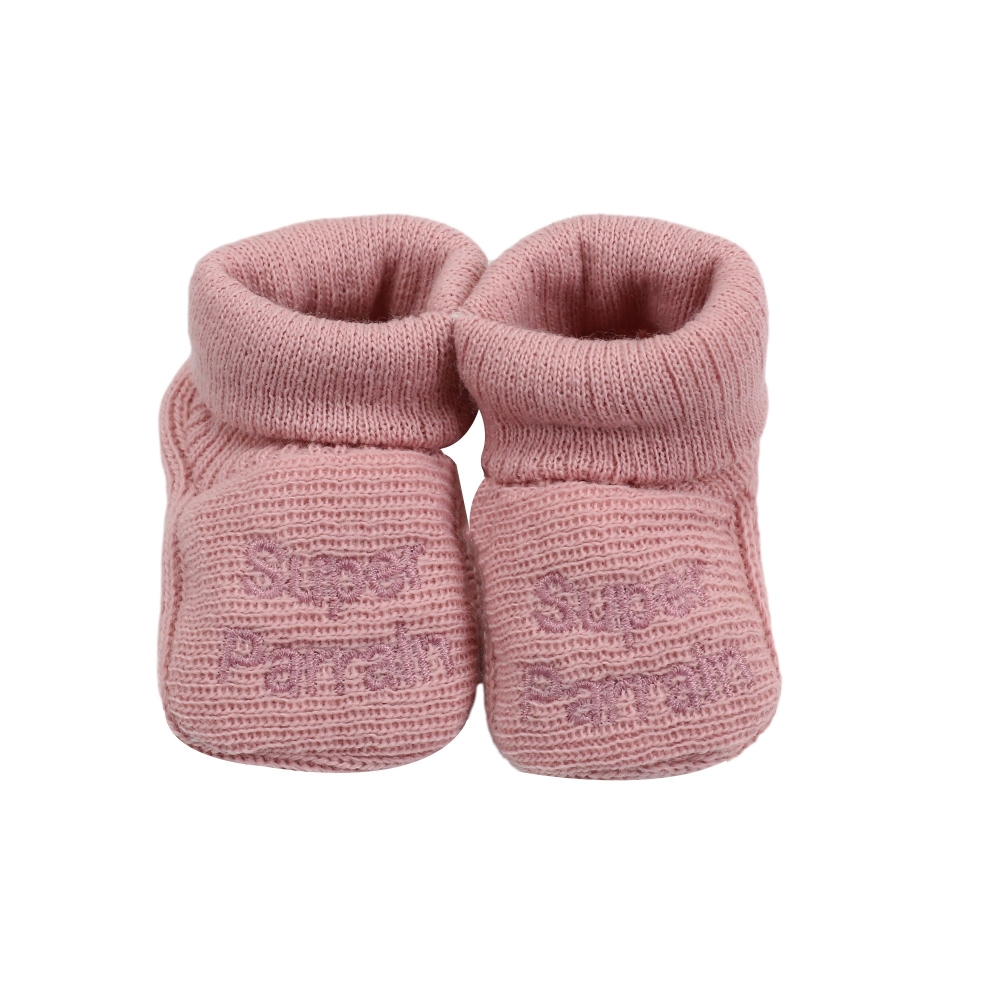 Newborn slippers - "Super Godfather / Super Godmother" Trois Kilos Sept - 14
