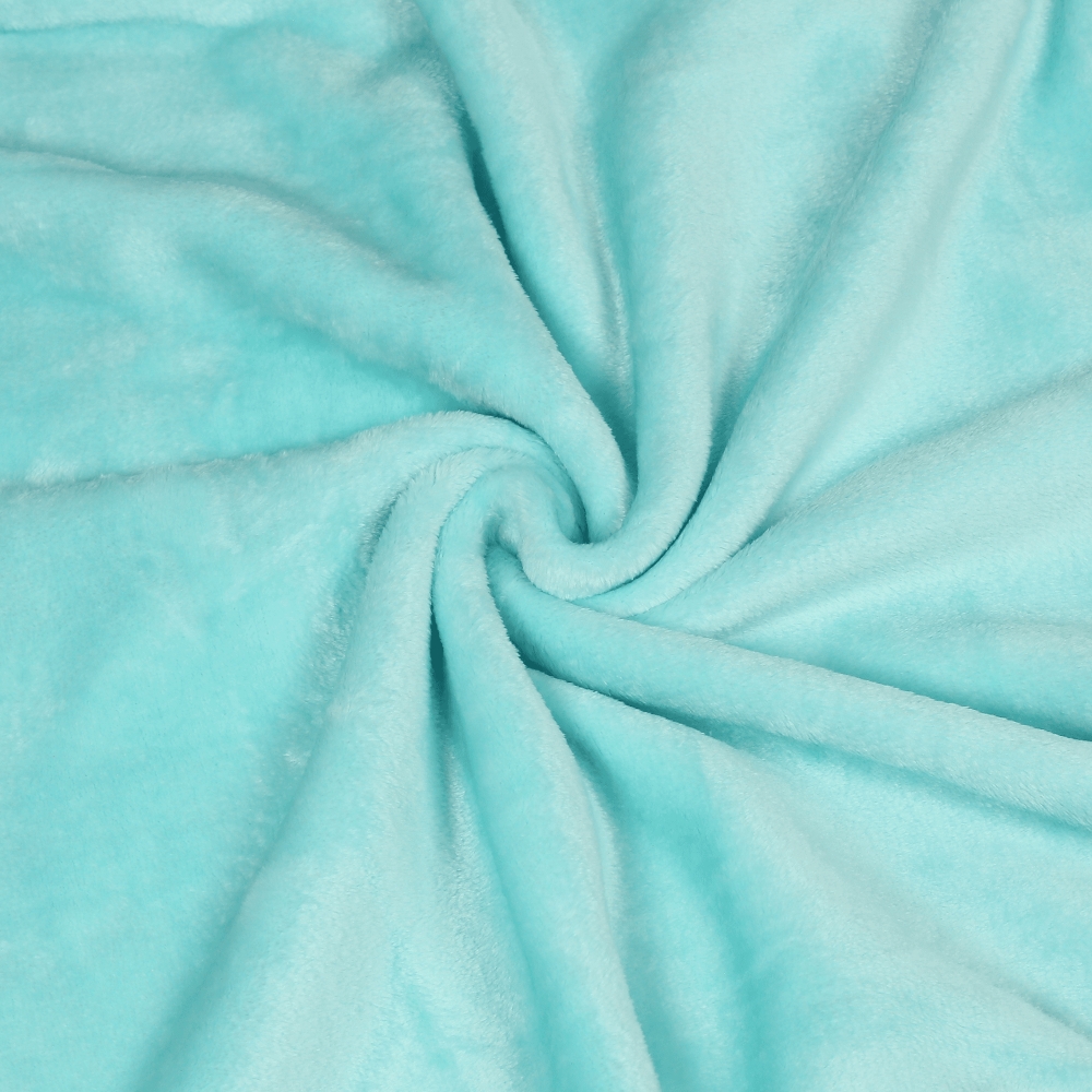 Baby flannel blanket - Turquoise Trois Kilos Sept - 2 Baby flannel blanket - Turquoise Trois Kilos Sept - 2