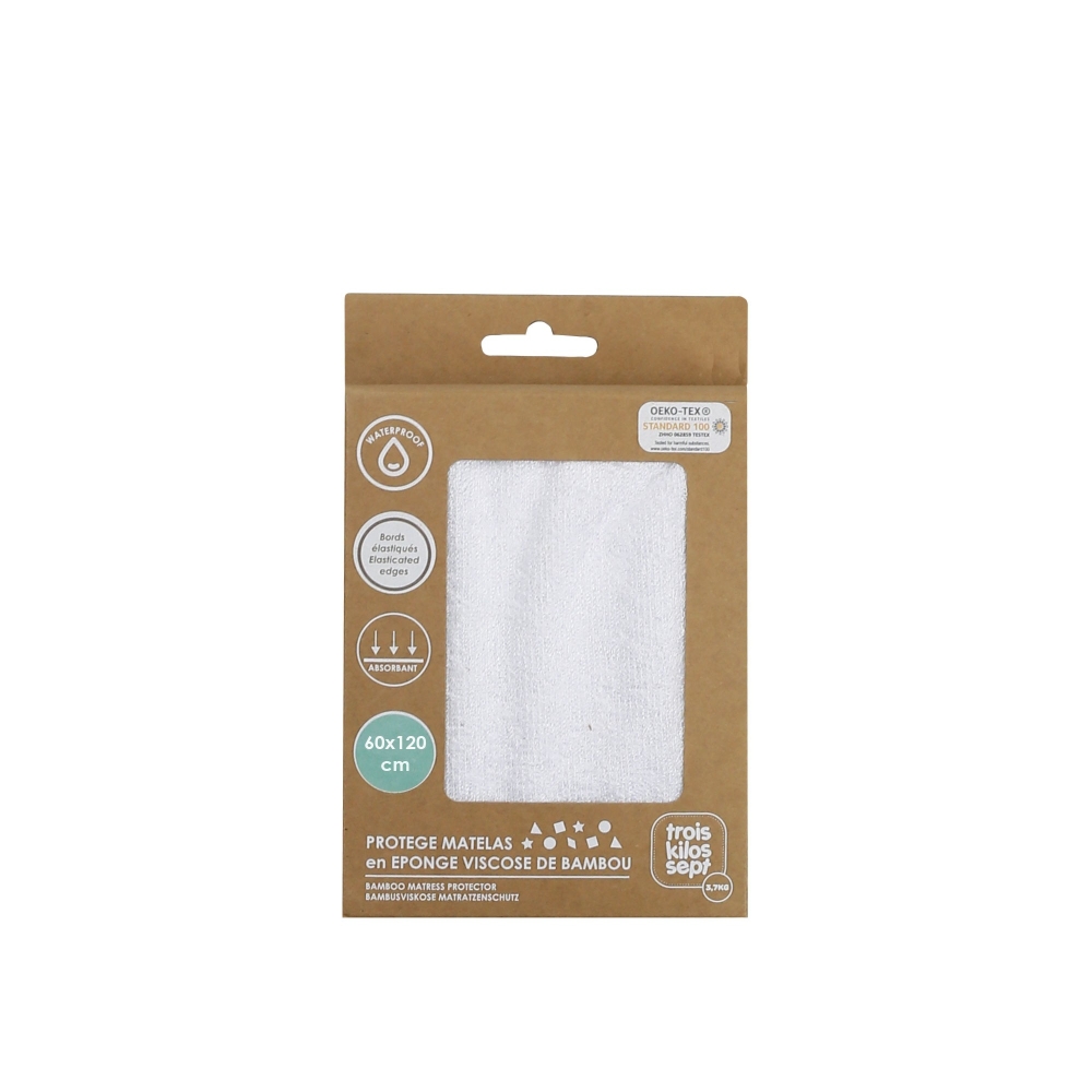 Alèse en Viscose de bambou - 60*120 cm / 70*140 Trois Kilos Sept - 2
