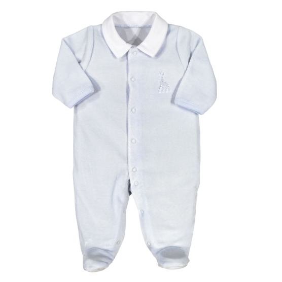 pijama macio azul