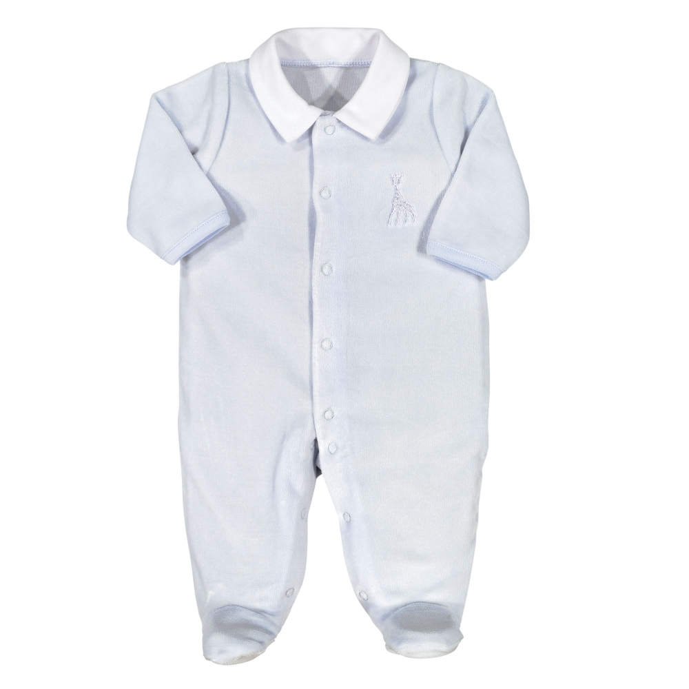 zachte blauwe pyjama