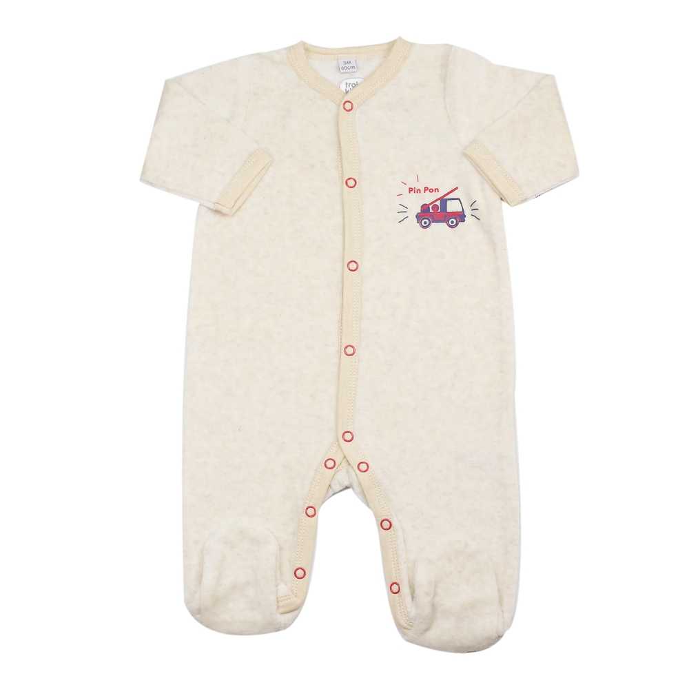 pijama com camião de bombeiros