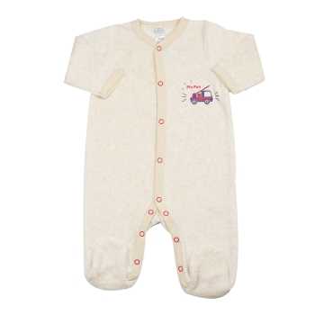 pijama com camião de bombeiros