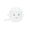 cubo de atividades para bebé da coleção Wooly em veludo branco cubo de atividades para bebé da coleção Wooly em veludo branco