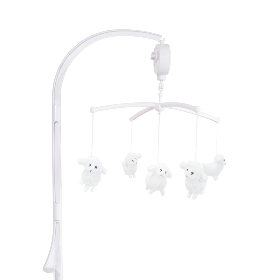 Móvil musical de bebé oveja