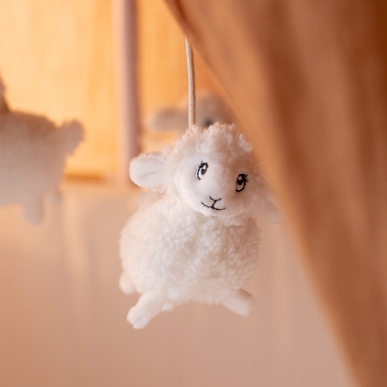 Sheep Baby Musical Mobile
