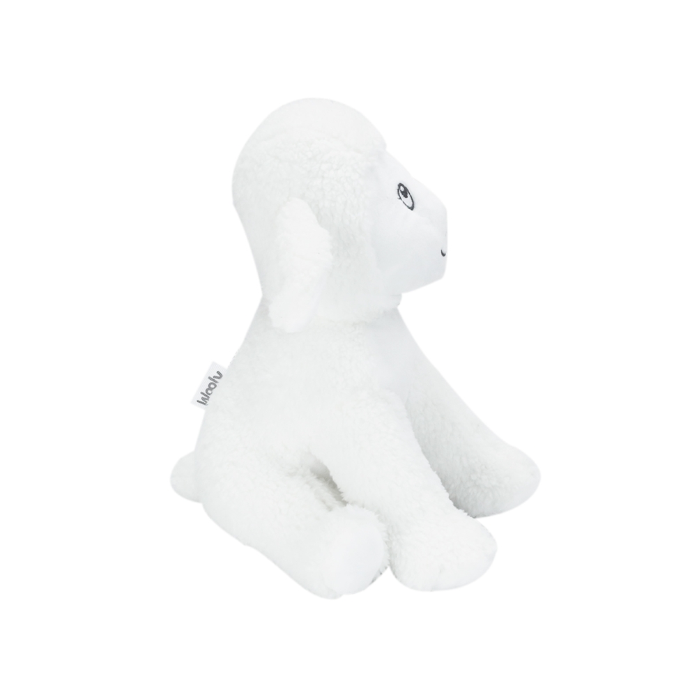 schapenknuffel van opzij schapenknuffel van opzij