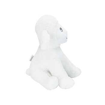 Peluche de ovelha visto de perfil Peluche de ovelha visto de perfil
