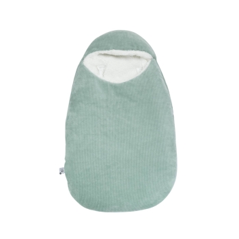 Sage green baby nest front view
