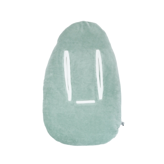 Sage green baby nest front view