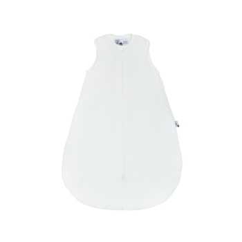 Saco de dormir 0–6 meses branco em tecido sherpa Saco de dormir 0–6 meses branco em tecido sherpa