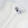 Baby white sleeping bag neckline Baby white sleeping bag neckline