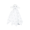 Doudou de ovelha branca da coleção Wooly com padrão de ovelhas em toda a superfície. Doudou de ovelha branca da coleção Wooly com padrão de ovelhas em toda a superfície.