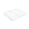 Couverture bébé en mousseline de coton blanche Couverture bébé en mousseline de coton blanche