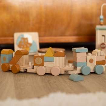brinquedo de madeira, comboio brinquedo de madeira, comboio