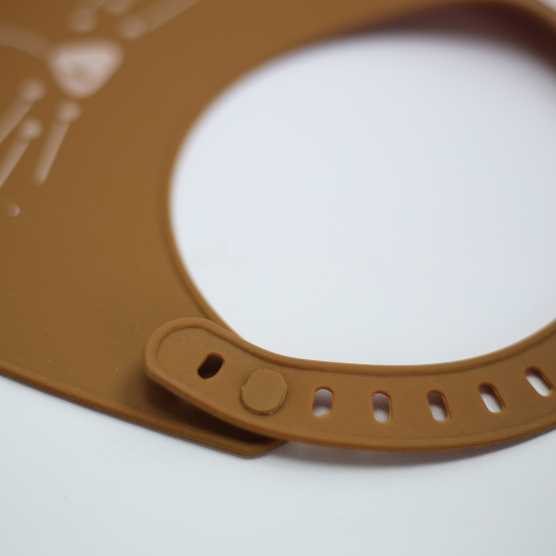 Babero de silicona para bebé