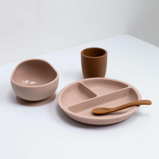 4-teiliges Essgeschirr-Set