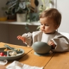 bébé avec bol à ventouse bébé avec bol à ventouse