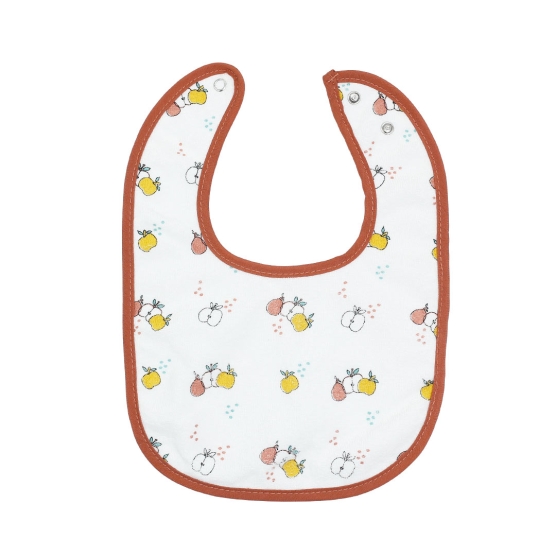 Set of 5 newborn baby bibs
