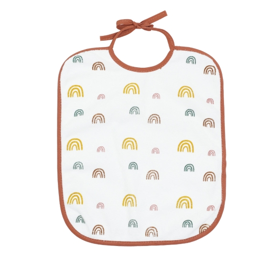 lot de 5 bavoirs lacets bébé