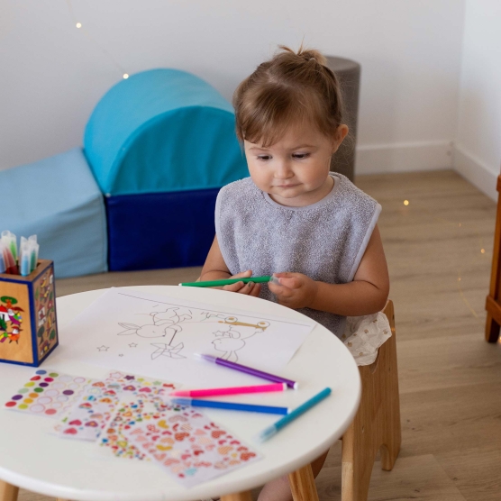 Slabbetje met veters -...