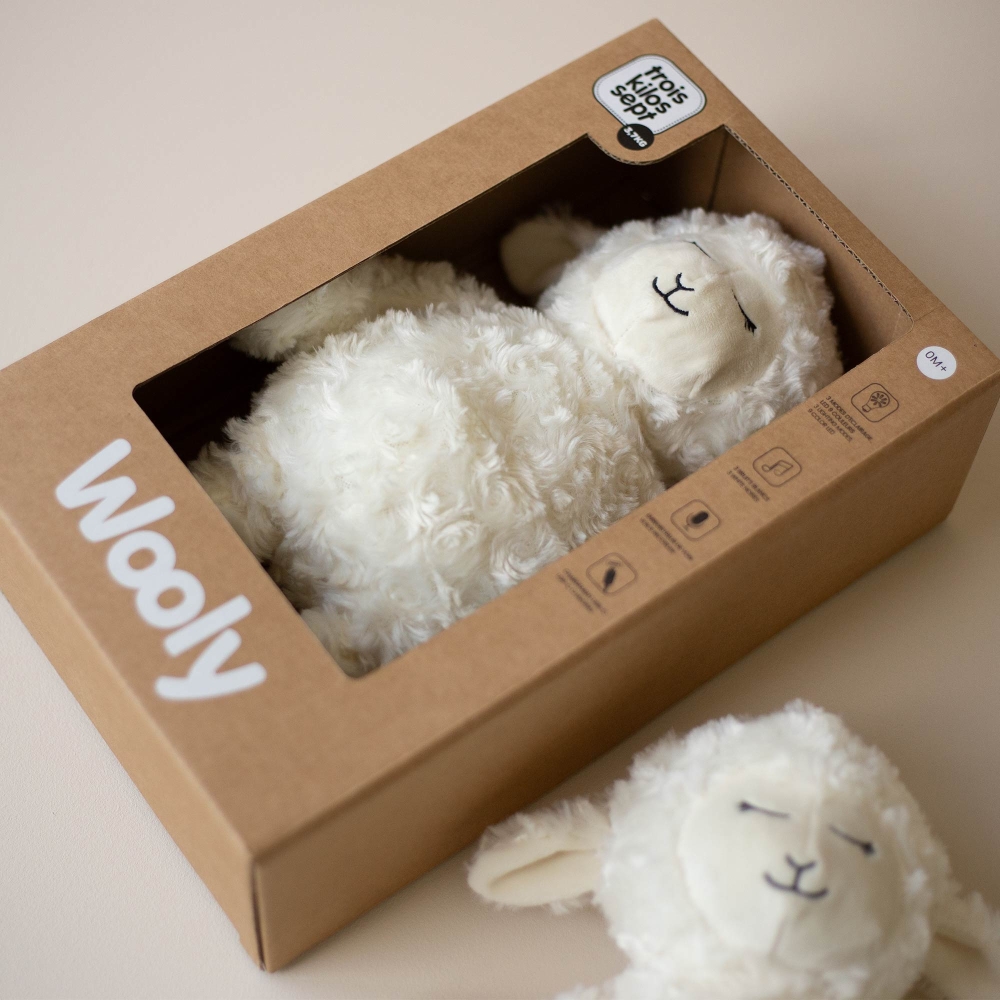 Veilleuse mouton dans sa boîte craft Veilleuse mouton dans sa boîte craft