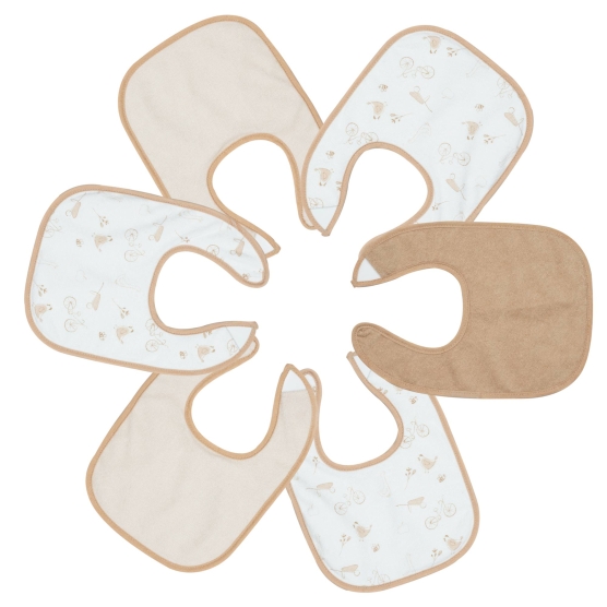 Pack de 6 baberos bebé -...