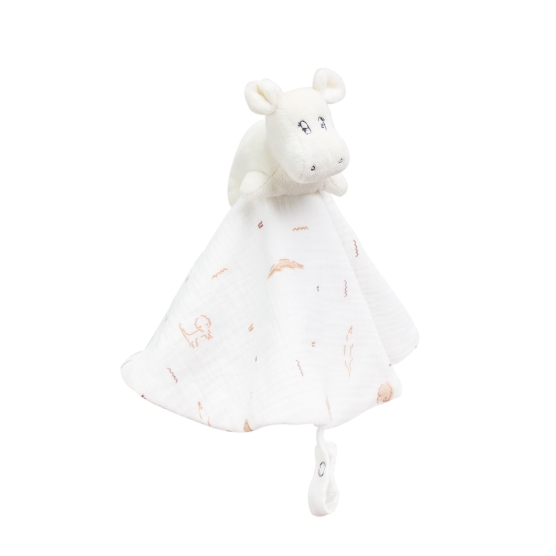 Doudou pañuelo Hipopótamo